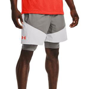 Šortky Under Armour UA Knit Woven Hybrid Shorts-GRY