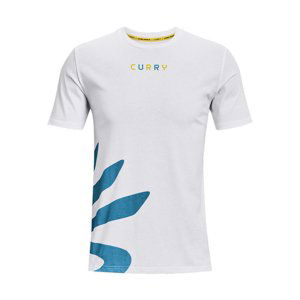 Triko Under Armour CURRY ULTRA SPLASH TEE-WHT