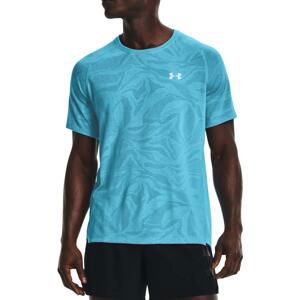 Triko Under Armour UA Streaker Jacquard Tee-BLU