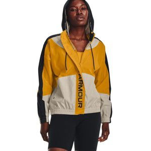 Bunda s kapucí Under Armour UA Rush Woven FZ Jacket-BRN