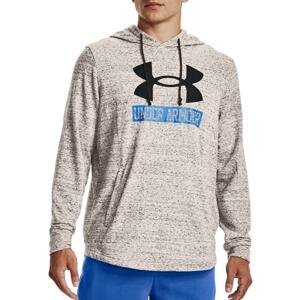 Mikina s kapucí Under Armour Under Armour Rival Logo Hoody White