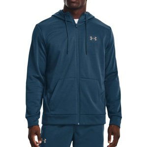 Mikina s kapucí Under Armour UA Armour Fleece FZ Hoodie-BLU