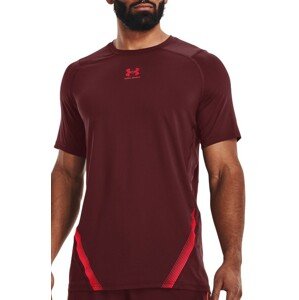 Triko Under Armour UA HG Armour Nov Fitted SS-RED