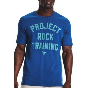 Triko Under Armour UA PJT ROCK FITNESSING SS-BLU