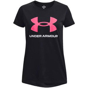 Triko Under Armour Tech Solid Print Fill BL SSC-BLK