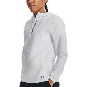 Bunda s kapucí Under Armour UA OutRun the Storm Jkt-WHT