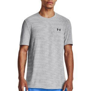 Triko Under Armour UA Seamless Ripple SS-GRY