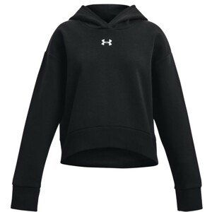 Mikina s kapucí Under Armour UA Rival Fleece Crop Hoodie-BLK