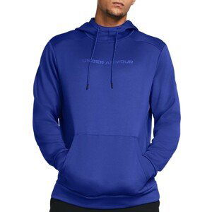 Mikina s kapucí Under Armour UA Armour Fleece Wordmark HD-BLU