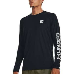 Triko s dlouhým rukávem Under Armour UA Tech Prt Fill LS-BLK