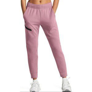 Kalhoty Under Armour Unstoppable Flc Jogger-PNK