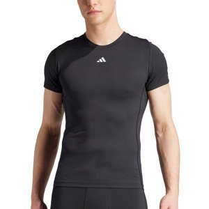 Kompresní triko adidas  Techfit Aeroready T-Shirt Schwarz