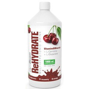Iontové nápoje GymBeam Iont drink ReHydrate - sour cherry