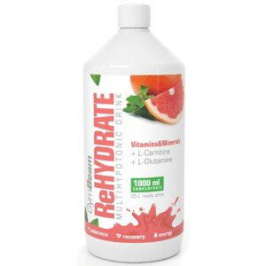 Iontové nápoje GymBeam Iont drink ReHydrate - pink grapefruit