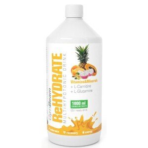 Iontové nápoje GymBeam Iont drink ReHydrate - tropical