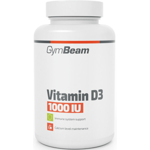 Vitamíny a minerály GymBeam Vitamín D3 1000 IU - GymBeam 60 caps