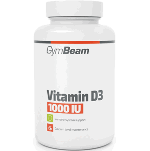 Vitamíny a minerály GymBeam Vitamín D3 1000 IU - GymBeam 120 caps