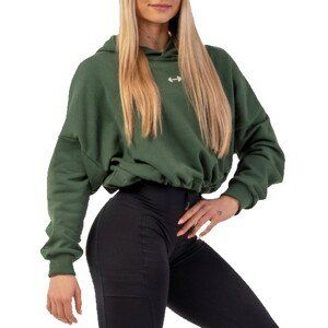 Mikina s kapucí Nebbia Loose Fit Crop Hoodie Iconic