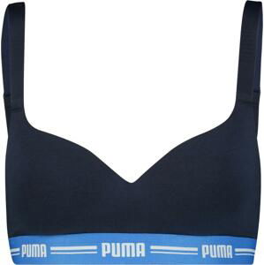 Podprsenka Puma  Padded Top Sport-BH Damen Blau F009