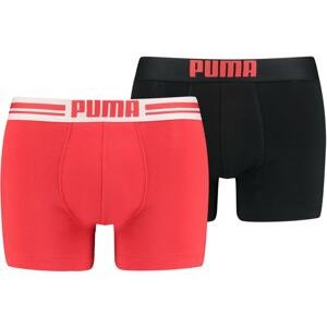 Boxerky Puma  Placed Logo Boxer 2 PACK