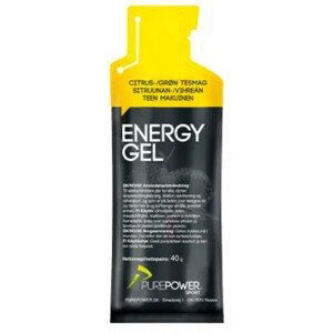 Energetické gely Pure Power Energy Gel Lemon-Tea 40 g