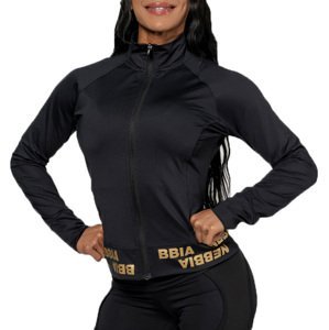 Mikina Nebbia NEBBIA Women s Zip-Up Jacket INTENSE Warm-Up Gold