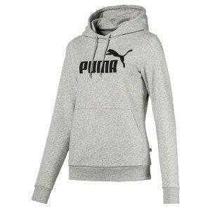 Mikina s kapucí Puma  Essential Logo Hoody TR Damen Grau F04