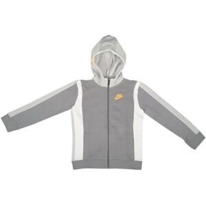 Mikina s kapucí Nike  Amplify Windbreaker Jacke Kids Grau FM19