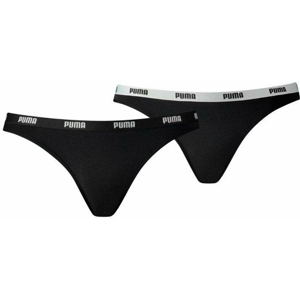 Kalhotky Puma  ICONIC BIKINI 2P black