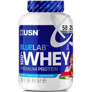 Proteinové prášky USN BlueLab 100% Whey Premium Protein lískový oříšek "wheytella" 908g