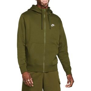 Mikina s kapucí Nike M NSW CLUB HOODIE FZ BB