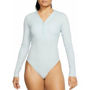 Oblek Nike W NK YOGA LUXE HENLEY BODYSUIT