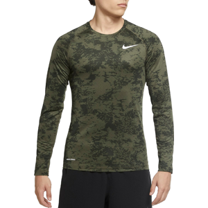 Triko s dlouhým rukávem Nike M NP TOP LS SLIM AOP