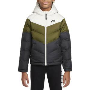 Bunda s kapucí Nike  Sportswear Big Kids Synthetic-Fill Jacket