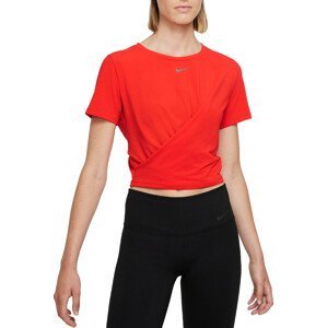 Triko Nike  Dri-FIT One Luxe Women s Twist Standard Fit Short-Sleeve Top