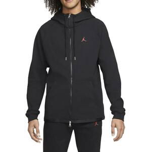 Bunda s kapucí Jordan Jordan Essentials Warmup Jacket Black Red