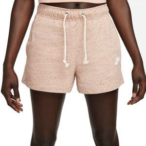 Šortky Nike  Gym Vintage Short Damen Rosa Weiss F609