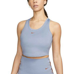 Tílko Nike W NK ONE DF CROP TANK NVLTY