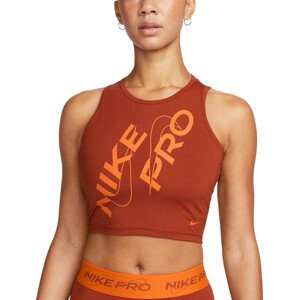 Tílko Nike W NP DF CROP TANK GRX