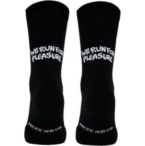 Ponožky Pacific and Co RUN FOR PLEASURE (Black)