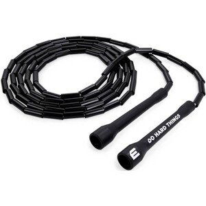 Švihadlo ELITE SRS Do Hard Things Rope - 1" Beaded - Black/Black