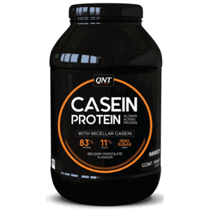 Proteinové prášky QNT QNT CASEIN PROTEIN Belgian Chocolate