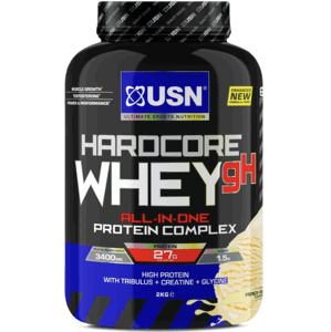 Proteinové prášky USN Hardcore Whey gH vanilka 908g