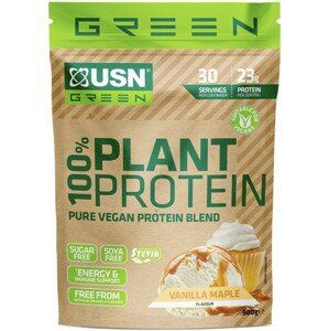 Proteinové prášky USN 100% Plant Protein vanilka 900g