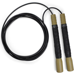 Švihadlo ELITE SRS Pro Freestyle Jump Rope - Gold Handle / Black 4mm Cord