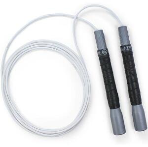 Švihadlo ELITE SRS Pro Freestyle Jump Rope - Silver Handle/White Cable