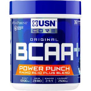 BCAA USN BCAA Power Punch modrá malina 400g