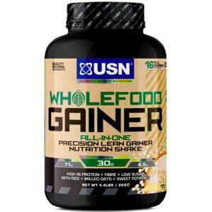 Proteinové prášky USN All-In-One Wholefood Gainer (vanilka 2kg)