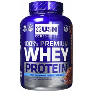 Proteinové prášky USN 100% Whey Protein Premium čokoláda 2.28kg