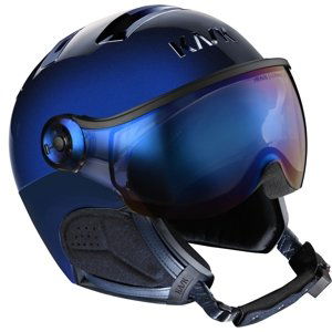 Kask Chrome - Blue/iridium mirror 58